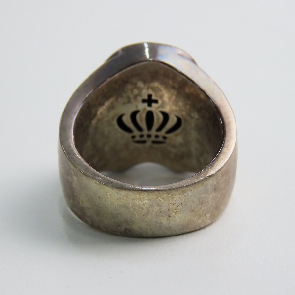 実際に弊社で買取させて頂いたJustinDavis/ジャスティンデイビス LUCKY STAR CROWNリング/16.5-17.5号の画像 3枚目