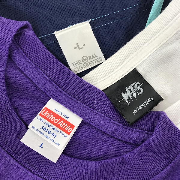 実際に弊社で買取させて頂いた【おまとめ】My Hair is Bad/THE ORAL CIGARETTES/MY FIRST STORY 他 バンドTシャツ/バンT/ツアーTシャツの画像 2枚目