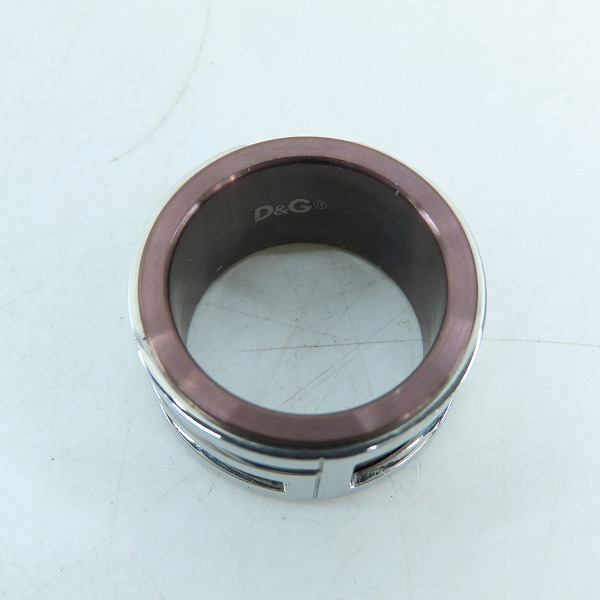 実際に弊社で買取させて頂いたDOLCE&GABBANA/ドルチェ&ガッバーナ D&G デザイナブルリング/22号の画像 5枚目