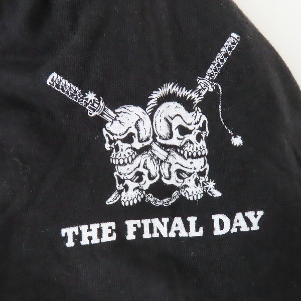 実際に弊社で買取させて頂いたOUTRAGE/アウトレイジ バンドTシャツ Mの画像 5枚目