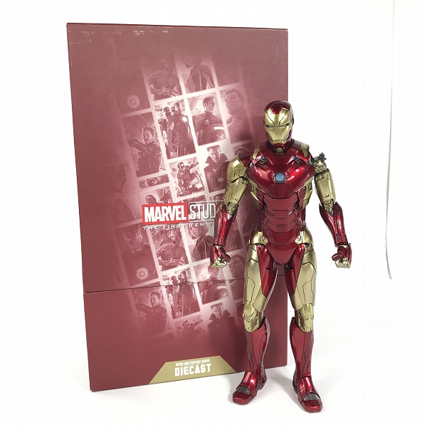 実際に弊社で買取させて頂いたホットトイズ マーベルスタジオ10周年 1/6スケールフィギュア アイアンマン マーク46(コンセプト・アート版)【動作未確認】