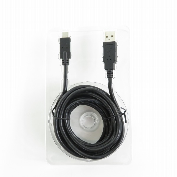 実際に弊社で買取させて頂いたCYBER Gadget/サイバーガジェット CYBE USB充電ストレートケーブル 3m SWITCH Lite/SWITCH 用 CY-NSSTCL3-BKの画像 1枚目