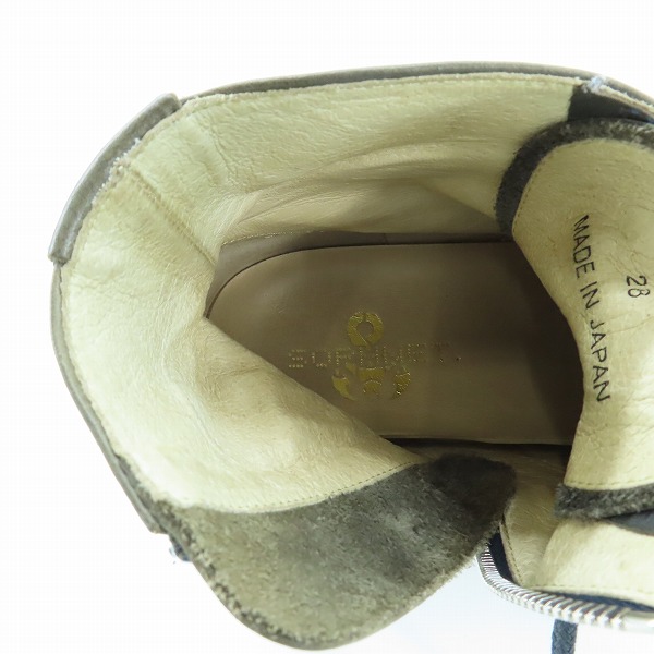 実際に弊社で買取させて頂いたSOPHNET/ソフネット サイドジップ ブーツ/28.0の画像 4枚目