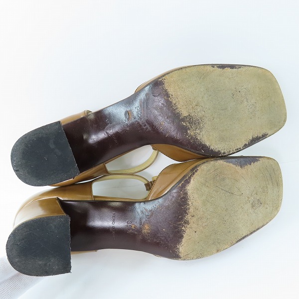 実際に弊社で買取させて頂いたPRADA/プラダ ウェッジ ストラップ パンプス 39.5の画像 2枚目