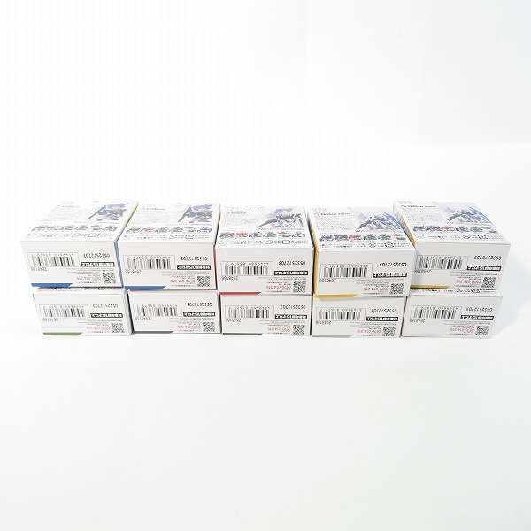 実際に弊社で買取させて頂いた【未開封】バンダイ FW GUNDAM CONVERGE ＃23 ガンダム エアリアル/Sガンダム/ジェガン 他 10点セット/食玩の画像 4枚目