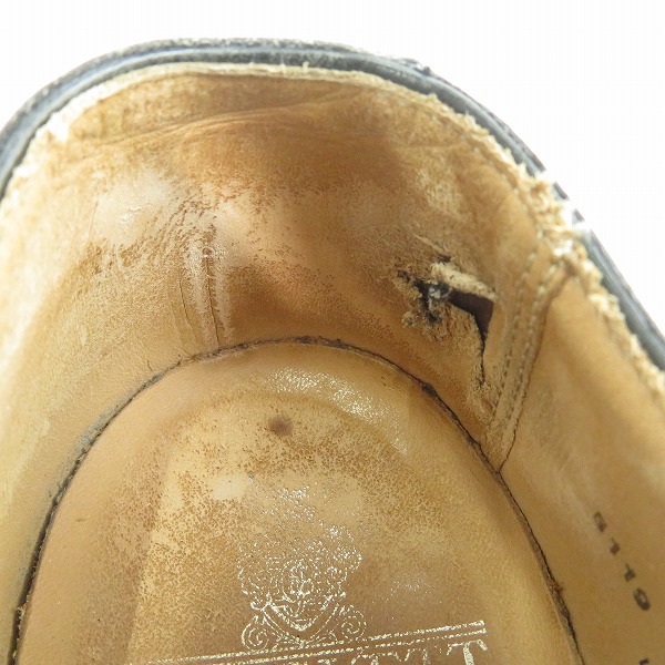 実際に弊社で買取させて頂いたCROCKETT&JONES/クロケットジョーンズ ALEX 5119 7Eの画像 6枚目