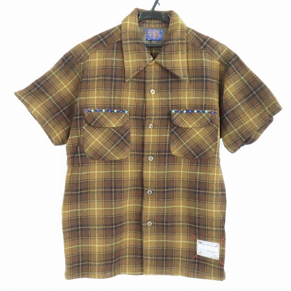 実際に弊社で買取させて頂いた【難有】PENDLETON/ペンドルトン チェック シャツ ポケット/L