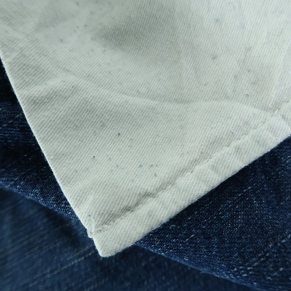 実際に弊社で買取させて頂いたCarhartt/カーハート RETRO PANT/レトロパンツ インディゴ デニム ジーンズ/32の画像 7枚目