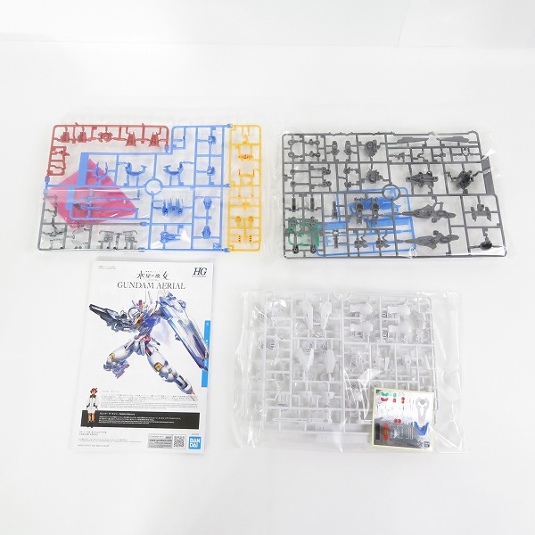 実際に弊社で買取させて頂いた【未組立】BANDAI/バンダイ HG 1/144 機動戦士ガンダム水星の魔女 ガンダムエアリアル/ガンダムブリス 4点セットの画像 2枚目