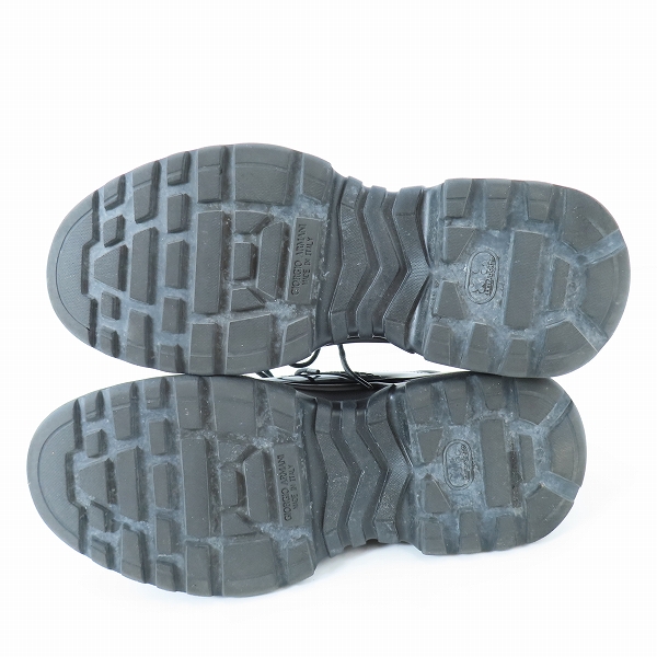 実際に弊社で買取させて頂いたGIORGIO ARMANI/ジョルジオアルマーニ レザー スニーカー X2C639/6の画像 2枚目