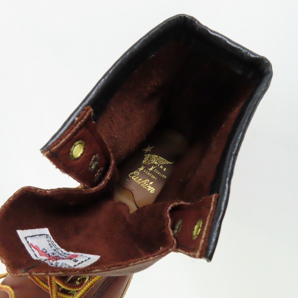 実際に弊社で買取させて頂いたRED WING/レッドウィング 羽タグ 957 RUGGED WORK BOOT ワークブーツ 7Dの画像 4枚目