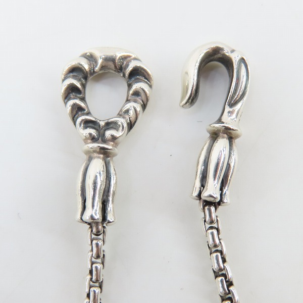 実際に弊社で買取させて頂いたLONE ONES/ロンワンズ MFフックボックスチェーンネックレス 18インチの画像 2枚目