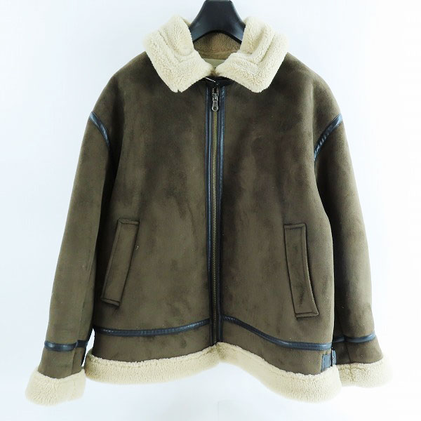 実際に弊社で買取させて頂いたRAY BEAMS/レイビームス フェイクムートンジャケット 61-18-0999-462/1