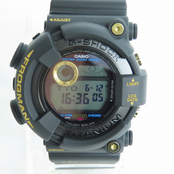 実際に弊社で買取させて頂いたG-SHOCK/Gショック MASTER OF G - SEA FROGMAN/フロッグマン 30周年記念 GW-8230B-9ADRの画像 1枚目
