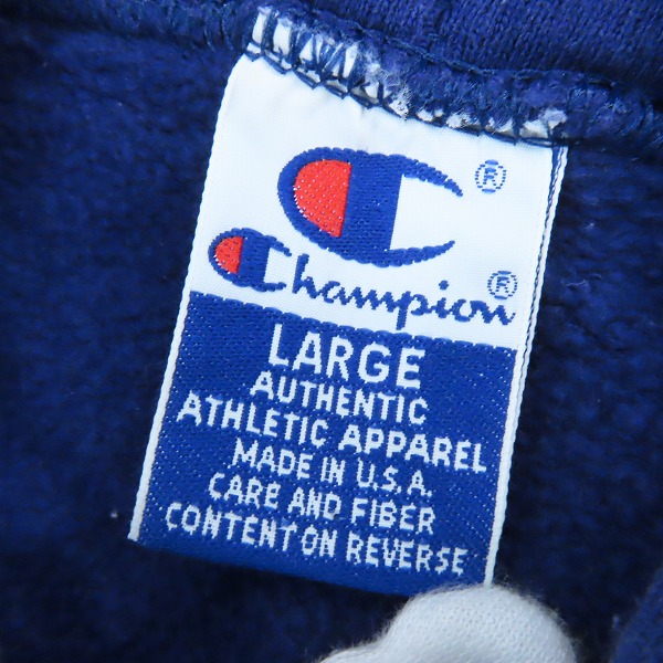 実際に弊社で買取させて頂いたChampion/チャンピオン REVERSE WEAVE/リバースウィーブ プルオーバーパーカー Lの画像 2枚目