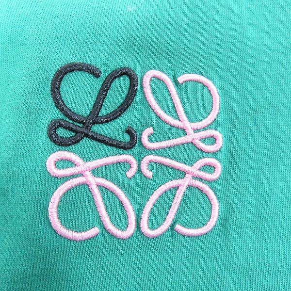 実際に弊社で買取させて頂いた【JPタグ】LOEWE/ロエベ 24SS アナグラム刺繍 クルーネック半袖Tシャツ H526Y22X75/Mの画像 3枚目