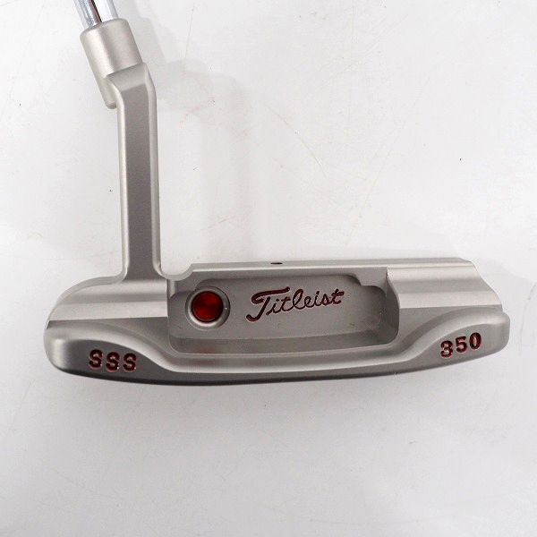 実際に弊社で買取させて頂いた【COA有り】Scotty Cameron/スコッティキャメロン サークルT 009・M　350 SSS パター 33インチ ヘッドカバー付きの画像 3枚目
