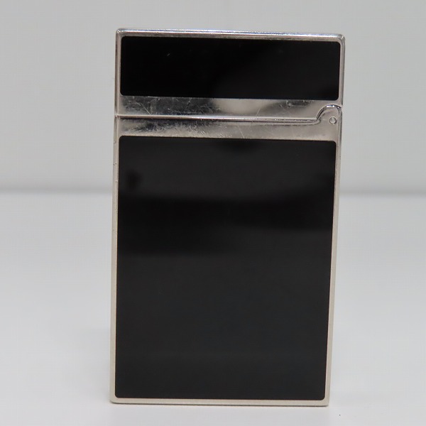 実際に弊社で買取させて頂いたS.T.Dupont/デュポン ライン2 ガスライター 黒漆 016296 ブラックの画像 1枚目