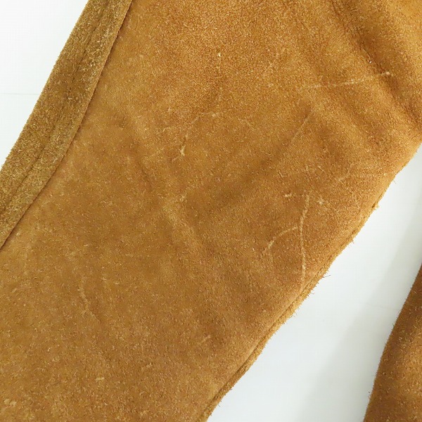 実際に弊社で買取させて頂いたNOID./ノーアイディー スエード ワンスター Wライダースジャケット 840030-200L/2の画像 8枚目