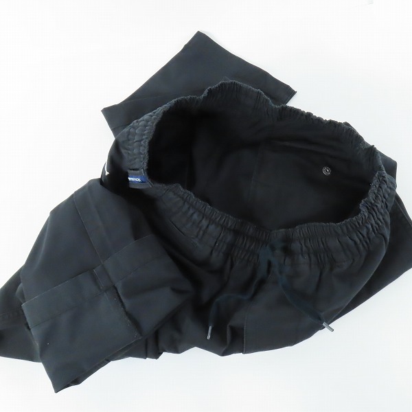 実際に弊社で買取させて頂いたDESCENDANT/ディセンダント コットン イージーパンツ ブラック/2の画像 5枚目