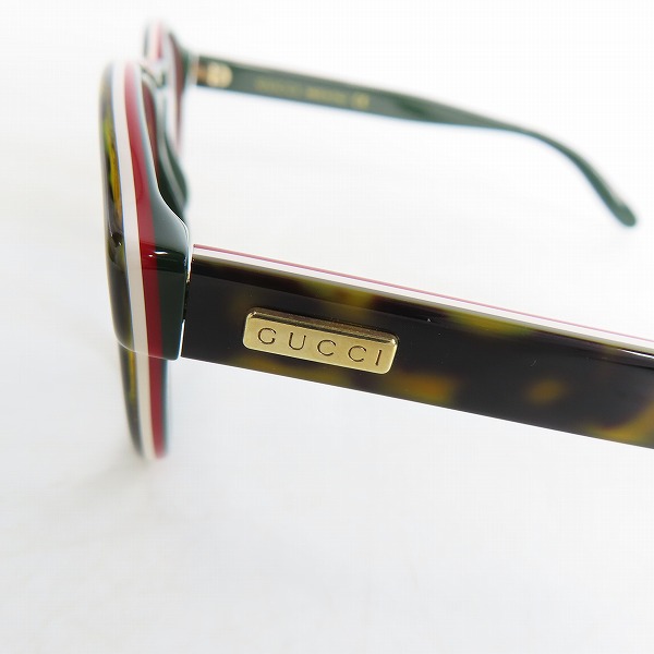 実際に弊社で買取させて頂いた(2)GUCCI/グッチ メガネフレーム アイウェア GG0273O-002の画像 7枚目
