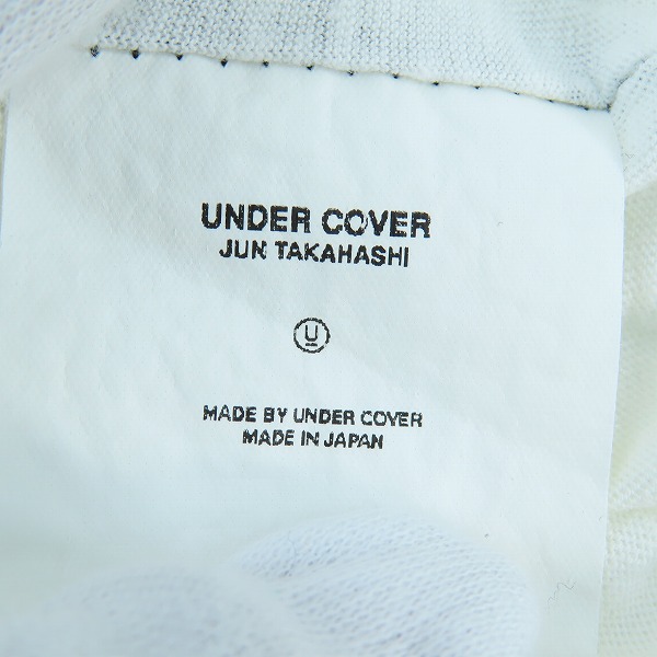 実際に弊社で買取させて頂いたUNDERCOVERISM FOR REBELS/アンダーカバーイズム Uロゴ Tシャツ Lの画像 3枚目