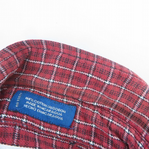 実際に弊社で買取させて頂いたDISCOVERED/ディスカバード ドッキングチェックシャツ DC-NS21-MSH-01/Fの画像 5枚目