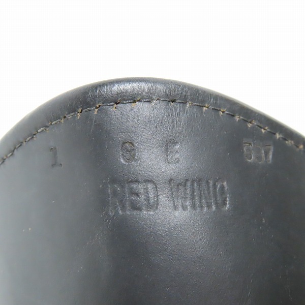 実際に弊社で買取させて頂いた【未使用】RED WING/レッドウィング 羽タグ PECOS BOOTS/ペコスブーツ ブラック 8169/6Eの画像 6枚目