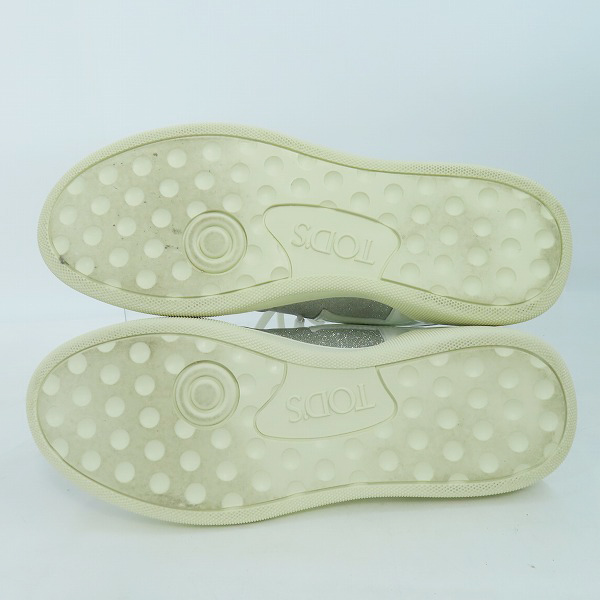 実際に弊社で買取させて頂いたTOD'S/トッズ レザー スニーカー グリッター加工/XXW31C0CU20OJL0906/36の画像 2枚目