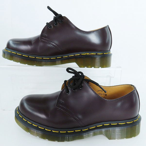 実際に弊社で買取させて頂いたDr.Martens/ドクターマーチン 1461 3ホール レザーシューズ BURGUNDY 27284626 UK4の画像 3枚目