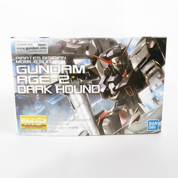 実際に弊社で買取させて頂いた【未組立】BANDAI/バンダイ MG 1/100 機動戦士ガンダムAGE AGE-2DH ガンダムAGE-2 ダークハウンド/ガンプラの画像 4枚目