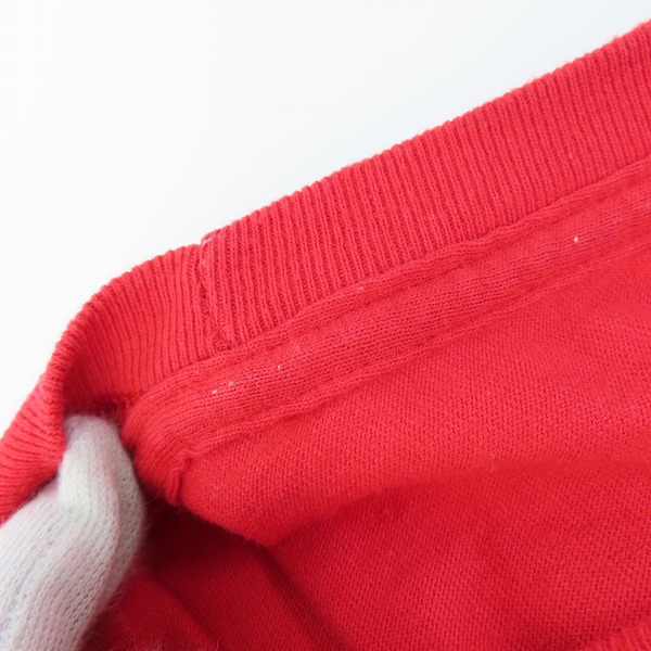 実際に弊社で買取させて頂いたChampion×PYREX VISION/チャンピオン×パイレックス プリント Tシャツ レッド /Lの画像 4枚目