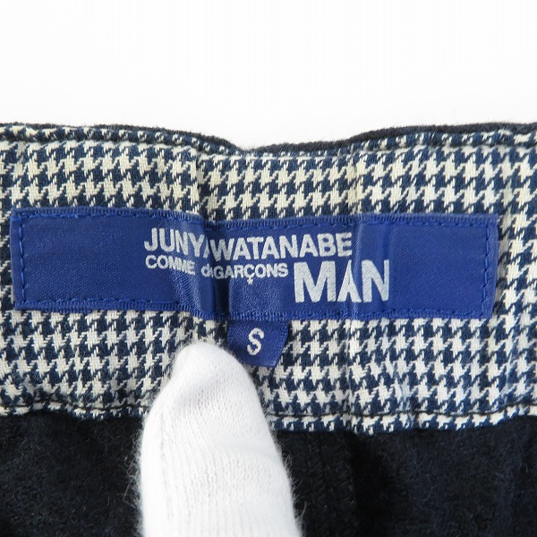 実際に弊社で買取させて頂いたCOMME des GARCONS JUNYA WATANABE MAN/コムデギャルソンジュンヤワタナベマン ウールパンツ ad2011/wh-p023/sの画像 2枚目