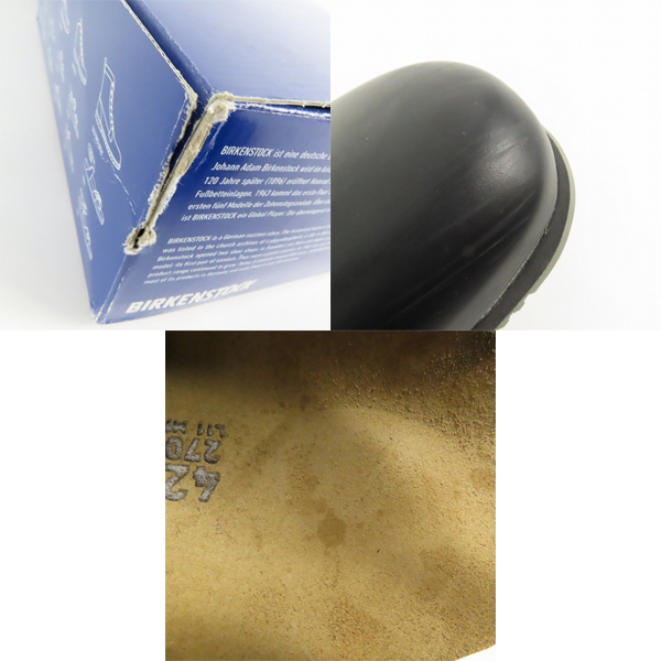 実際に弊社で買取させて頂いたBIRKENSTOCK/ビルケンシュトック TOKIO BS/トキオ サンダル 0061194/42の画像 6枚目