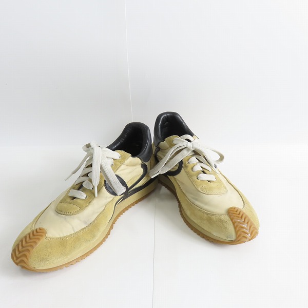 実際に弊社で買取させて頂いたLOEWE/ロエベ フローランナー レザースニーカー 591221/41