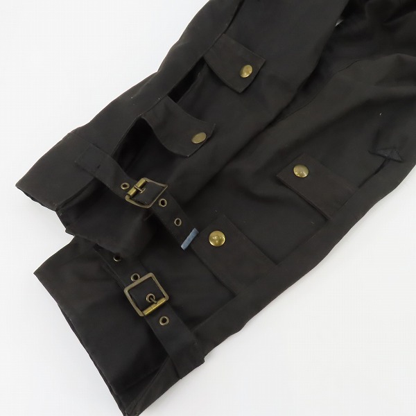 実際に弊社で買取させて頂いたBelstaff/ベルスタッフ 70' トライアルマスター プロフェッショナル ワックス コットンパンツ size 28の画像 7枚目