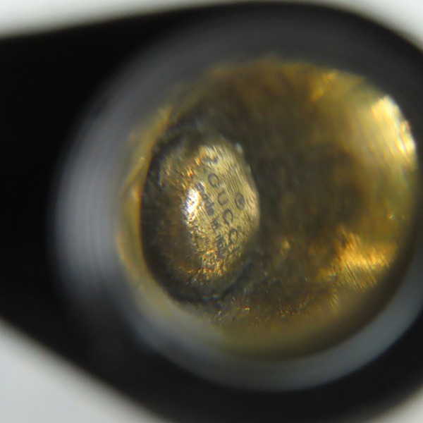 実際に弊社で買取させて頂いたGUCCI/グッチ ライオンヘッド付き メタル リング/指輪 17.5号-18号の画像 3枚目