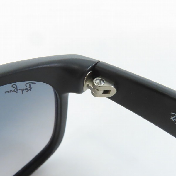 実際に弊社で買取させて頂いたRay-Ban/レイバン NEW WAYFARER/ニューウェイファーラー 偏光レンズ サングラス/アイウエア RB2132-F 601-S/78の画像 4枚目