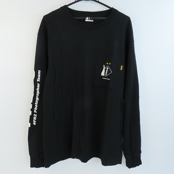 実際に弊社で買取させて頂いたF.C.Real Bristol × #FR2/F.C.レアルブリストル×エフアールツー 20AW POCKET L/S TEE ロングTシャツ FCRB-202126/XL