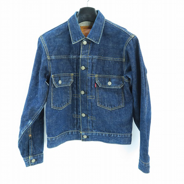 実際に弊社で買取させて頂いたLEVIS/リーバイス 507 日本製 復刻 2ndモデル デニムジャケット 71507-XX/36