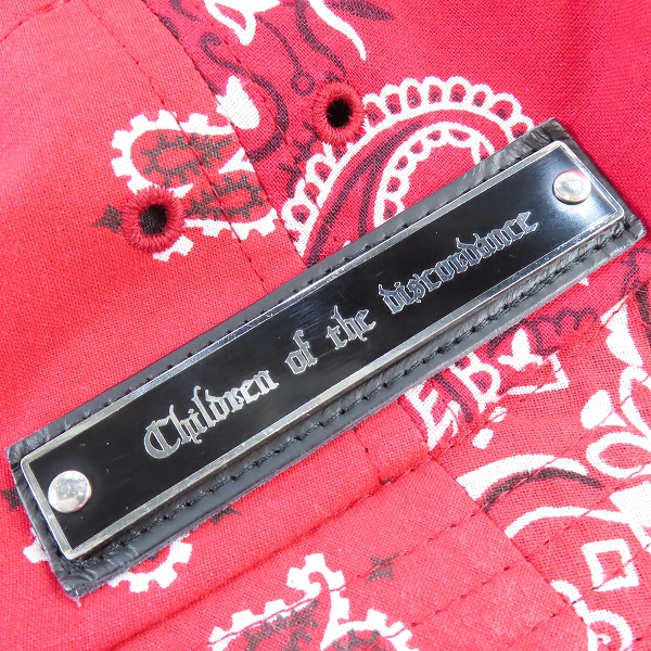 実際に弊社で買取させて頂いたChildren of the discordance/チルドレンオブザディスコーダンス BANDANA BUCKET HAT/バンダナバケットハット COTDAC-827B/2の画像 8枚目