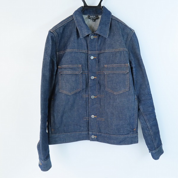 実際に弊社で買取させて頂いたA.P.C./アーペーセー RUE MADAME PARIS デニムジャケット/Gジャン/M