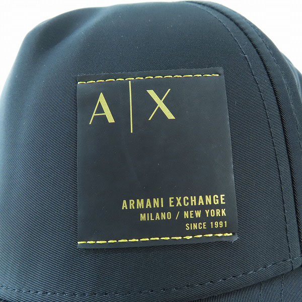 実際に弊社で買取させて頂いた【未使用】ARMANI EXCHANGE/アルマーニエクスチェンジ キャップの画像 4枚目