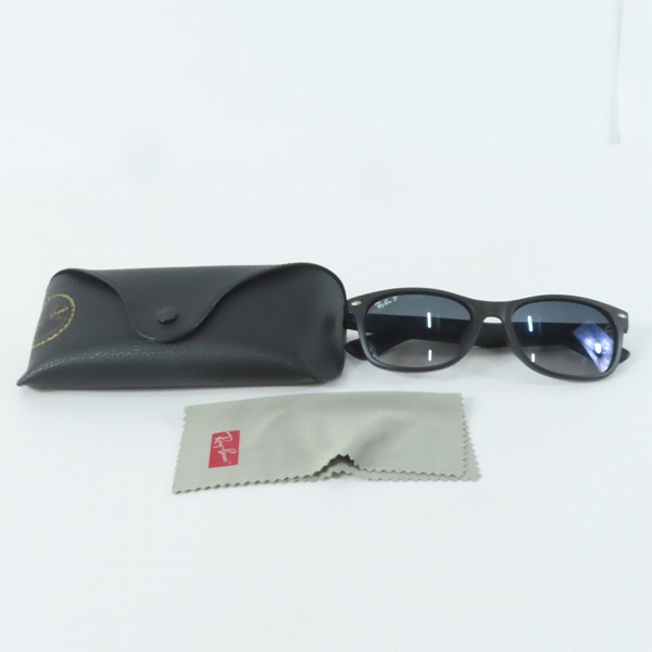 実際に弊社で買取させて頂いたRay-Ban/レイバン NEW WAYFARER/ニューウェイファーラー 偏光レンズ サングラス/アイウエア RB2132-F 601-S/78の画像 8枚目