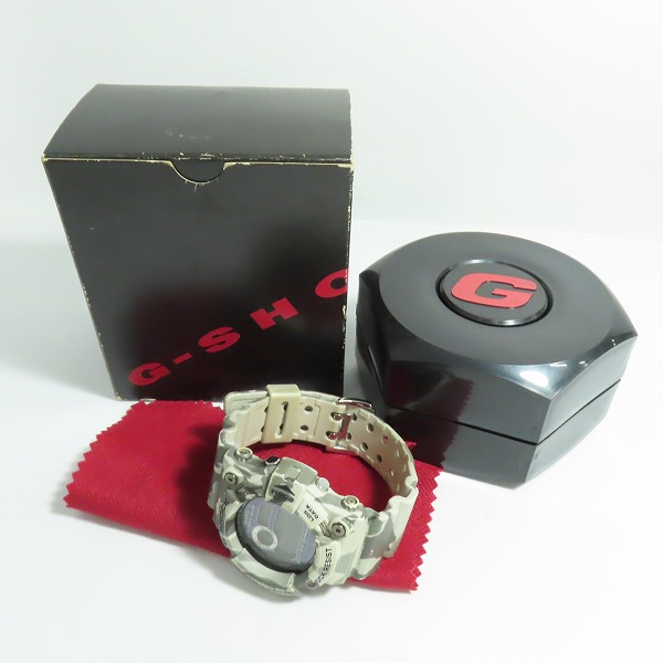 実際に弊社で買取させて頂いたG-SHOCK/G-ショック ブラジリアンフロッグマン 迷彩/GW-200CF-7JFの画像 8枚目