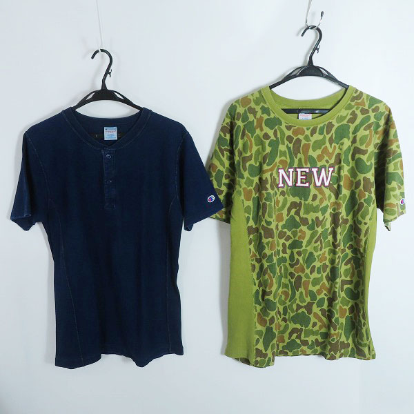 実際に弊社で買取させて頂いたChampion/チャンピオン 半袖 カットソー/Tシャツ 2点セット