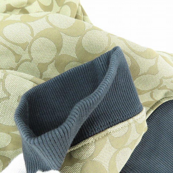 実際に弊社で買取させて頂いたCOACH/コーチ シグネチャー/ジップアップパーカー/Lの画像 6枚目