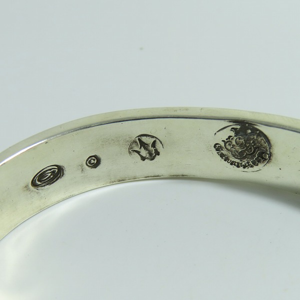実際に弊社で買取させて頂いた【証明書付き】Gaboratory/ガボラトリー  CROWN MALTESE BANGLE/フラットバー バングルの画像 6枚目