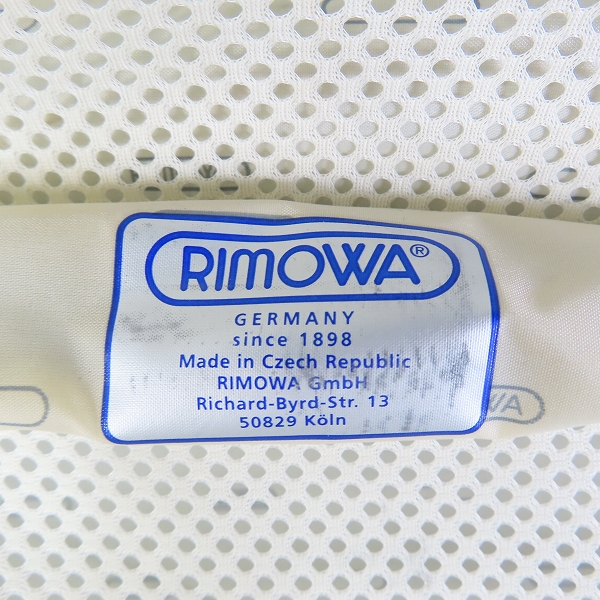 実際に弊社で買取させて頂いたRIMOWA/リモワ SALSA AIR/サルサエアー 4輪マルチホイール キャリーケース アイスブルー 820.53/38Lの画像 8枚目