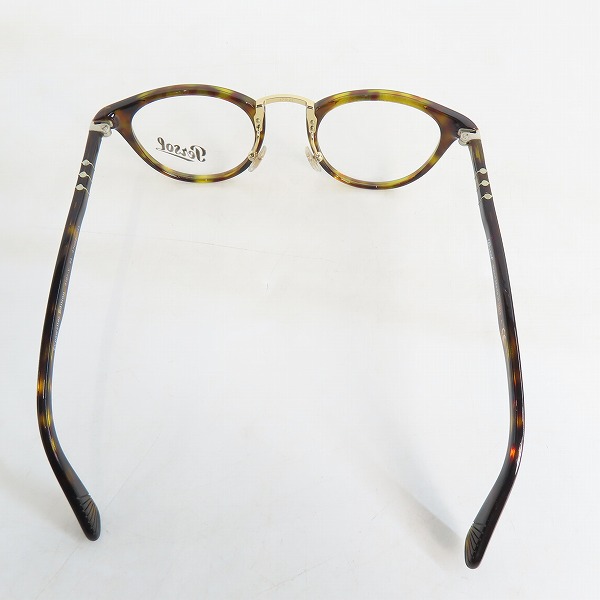 実際に弊社で買取させて頂いたPersol/ペルソール メガネフレーム/アイウェア Typewriter Edition 3107-V 24の画像 2枚目